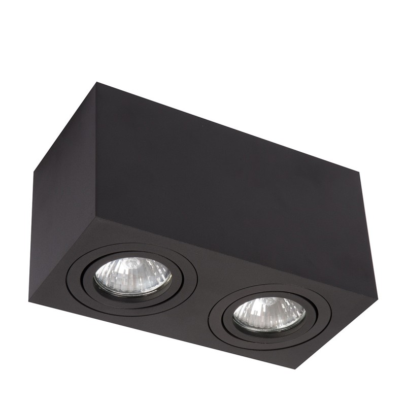 Oprawa natynkowa Lyon czarna 2xGU10 LP-5881/2SM BK