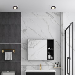 Oczko podtynkowe Lagos czarne IP65 1xGU10 LP-440/1RS BK
