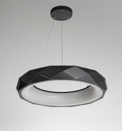 Lampa wisząca Reus czarna LED 4000K LP-8069/1P LED BK
