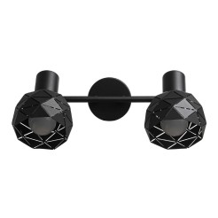 Spot Reus czarny 2xE14 LP-8069/2WS BK