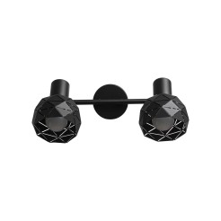 Spot Reus czarny 2xE14 LP-8069/2WS BK