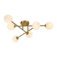 Lampa sufitowa Dorado złota 6xG9 LP-002/6C