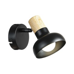 Kinkiet Arezzo czarny 1xE14 LP-1420/1W BK