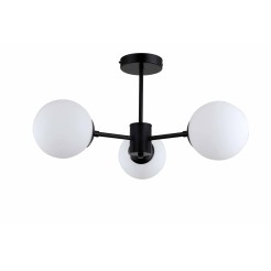Lampa wisząca Roma 3 czarna 3xE14 LP-1345/3P BK