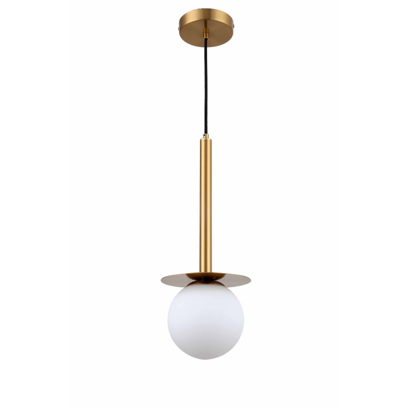 Lampa wisząca Roma 1 złota 1xE14 LP-1345/1P GD