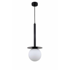Lampa wisząca Roma 1 czarna 1xE14 LP-1345/1P BK