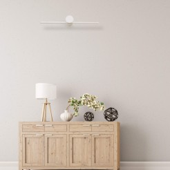 Kinkiet Modern Slim 40 cm biały LED 3000K LP-777/1W M WH