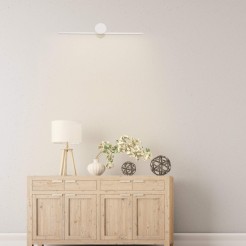 Kinkiet Modern Slim 40 cm biały LED 3000K LP-777/1W M WH