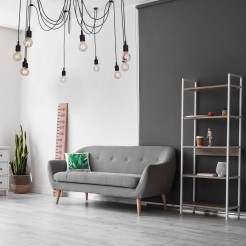 Lampa wisząca Soleto czarna 10xE27 LP-90082/10P