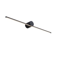 Kinkiet Modern Slim 60 cm czarny LED 3000K LP-777/1W L BK