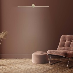 Kinkiet Modern Slim 60 cm złoty LED 3000K LP-777/1W L GD
