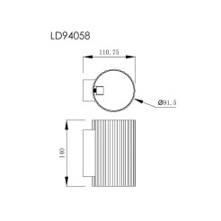 Kinkiet Tokio biały 1xG9 LP-787/1W WH