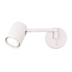 Kinkiet z wysięgnikiem Snow biały 1xGU10 LP-731/1WL WH