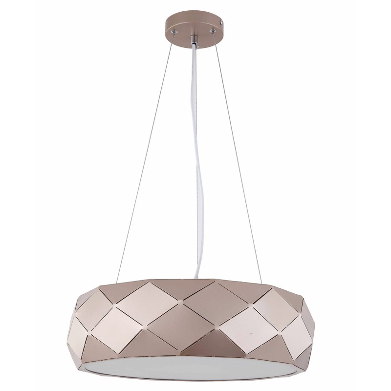 Lampa wisząca Reus różowe złoto 3xE27 LP-8069/1P GD