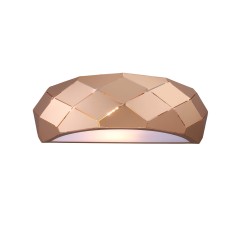 Kinkiet Reus różowe złoto 1xE27 LP-8069/1W GD