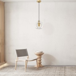 Lampa wisząca Arette złota 1xE27 LP-133/1P