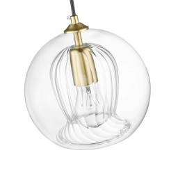 Lampa wisząca Arette złota 1xE27 LP-133/1P