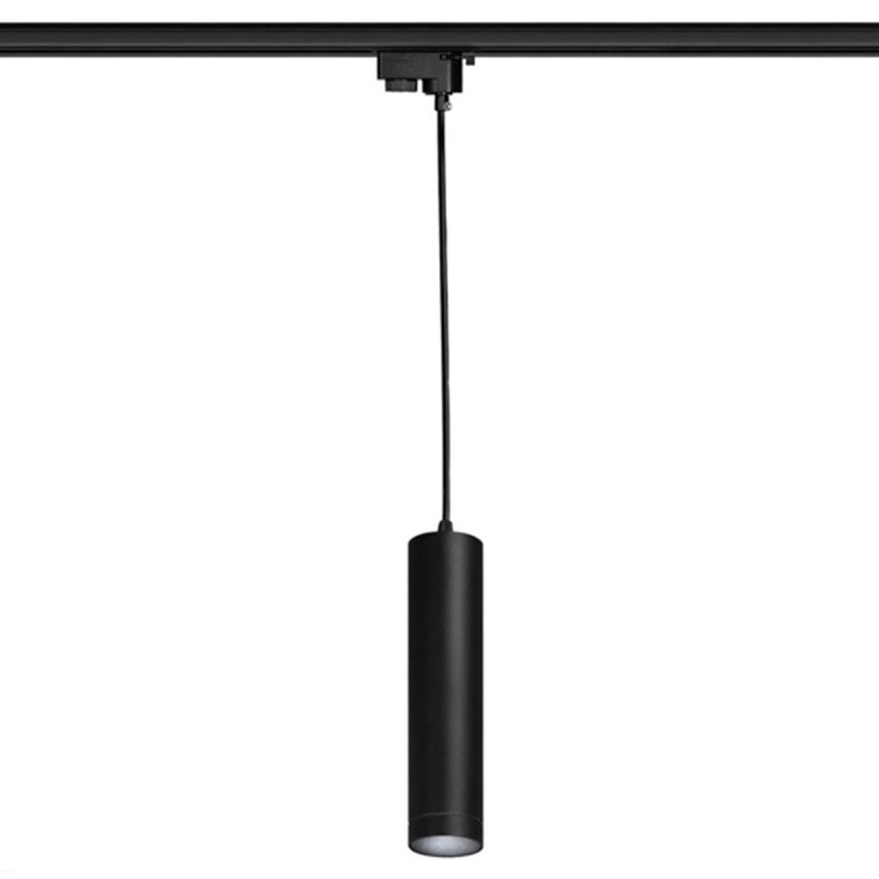 Lampa wisząca do szynoprzewodu Snow 1F czarna 1xGU10 LP-731/1P 1F BK