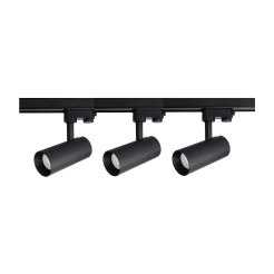 Zestaw oświetlenia szynowego Ice SET 1F czarny 3xGU10 LP-732 3W BK SET