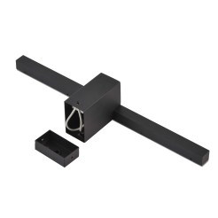 Kinkiet Nevada 40 cm czarny IP44 LED 4000K LP-778/1W M BK