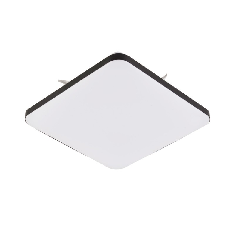 Plafon kwadratowy Babilon 33 cm czarny LED 4000K LP-335/1C S 4BK square