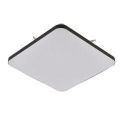 Plafon kwadratowy Babilon 33 cm czarny LED 4000K LP-335/1C S 4BK square