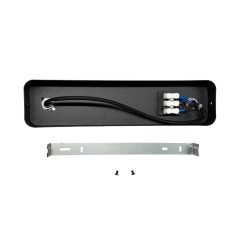 Spot Anillo 2 czarny 2xGU10 LP-770/2W BK