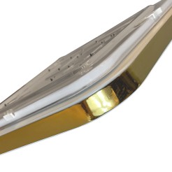 Plafon kwadratowy Babilon 38 cm złoty LED 4000K LP-335/1C M 4GD square