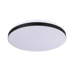Plafon Babilon 33 cm czarny LED 4000K LP-335/1C S 4BK