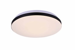 Plafon Babilon 33 cm czarny LED 4000K LP-335/1C S 4BK