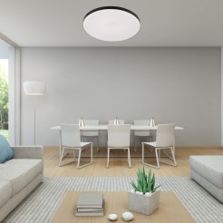 Plafon Babilon 38 cm czarny LED 4000K LP-335/1C M 4BK