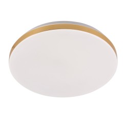 Plafon Babilon 38 cm złoty LED 4000K LP-335/1C M 4GD