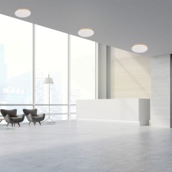 Plafon Babilon 38 cm złoty LED 4000K LP-335/1C M 4GD