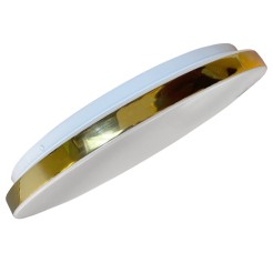 Plafon Babilon 38 cm złoty LED 4000K LP-335/1C M 4GD