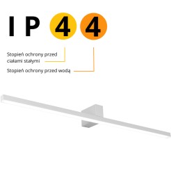 Kinkiet Nevada 90 cm biały IP44 LED 4000K LP-778/1W XXL WH