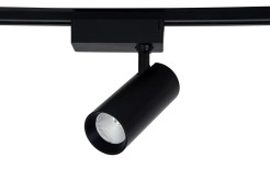 Reflektor do szynoprzewodu Rocca 1F czarny LED 3000K LP-10192/1W BK