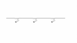 Zestaw oświetlenia szynowego Rocca SET 1F biały 3xLED 3000K LP-1019 set WH