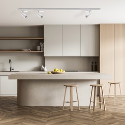Zestaw oświetlenia szynowego Rocca SET 1F biały 3xLED 4000K LP-1019/1W WH SET