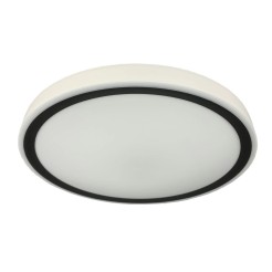 Plafon Vegas 30 cm czarny LED 4000K LP-550/1C S 4BK