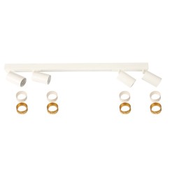 Perugia 4 plafon biały LP-0703/4C WH