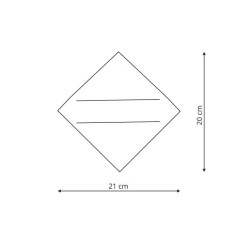 Kinkiet Cariati metal LED 3000K LP-1557/1W