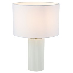Lampa stołowa Tokio biała 1xE27 LP-787/1T biała