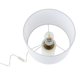 Lampa stołowa Tokio biała 1xE27 LP-787/1T biała
