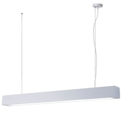 Lampa wisząca Ibros biała 24W IP20 LED CCT LP-7001/1P 20 WH-93 24 CCT