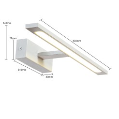 Kinkiet Isla biały 41cm IP44 LED CCT GS-LWB-12W WH CCT