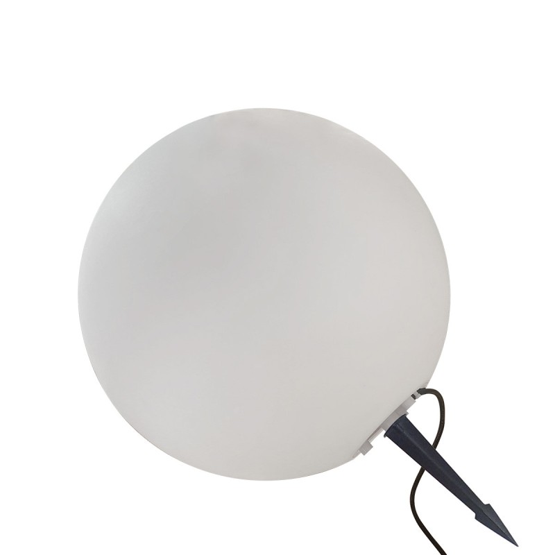 Lampa ogrodowa Gaja 30 cm biała 1xE27 LP-JH-1095-300