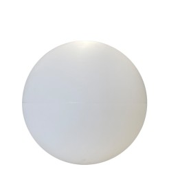 Lampa ogrodowa Gaja 30 cm biała 1xE27 LP-JH-1095-300