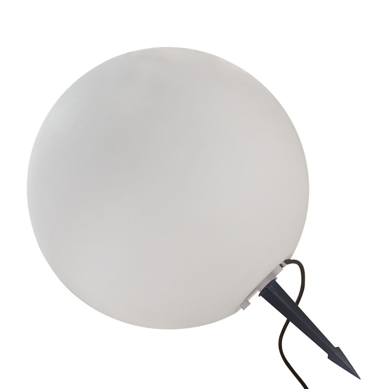 Lampa ogrodowa Gaja 40 cm biała 1xE27 LP-JH-1095-400
