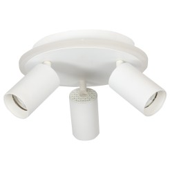 Plafon Parma 3 okrągły biały 3xGU10 LED CCT LP-0612/3C Round WH