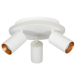 Plafon Parma 3 okrągły biały 3xGU10 LED CCT LP-0612/3C Round WH